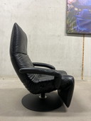 Jori Yoga Relax armchair black leather