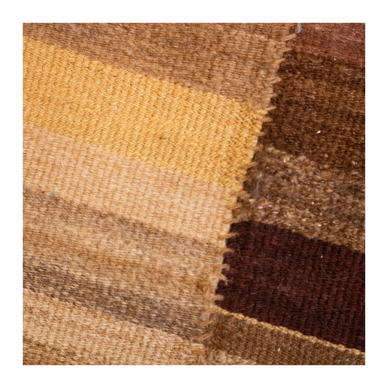 Image 1 of Hand-woven kilim in shades of brown