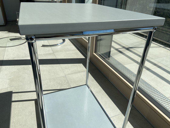 Image 1 of USM Haller side table silver grey