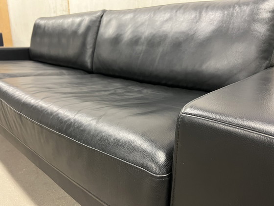 Image 1 of Rolf Benz Ego sofa - black leather