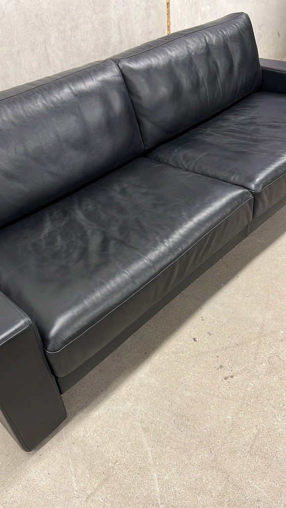 Image 1 of Rolf Benz Ego sofa - black leather