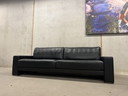 Divano Rolf Benz Ego - pelle nera