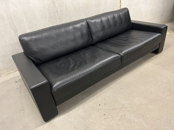 Image 1 of Rolf Benz Ego sofa - black leather