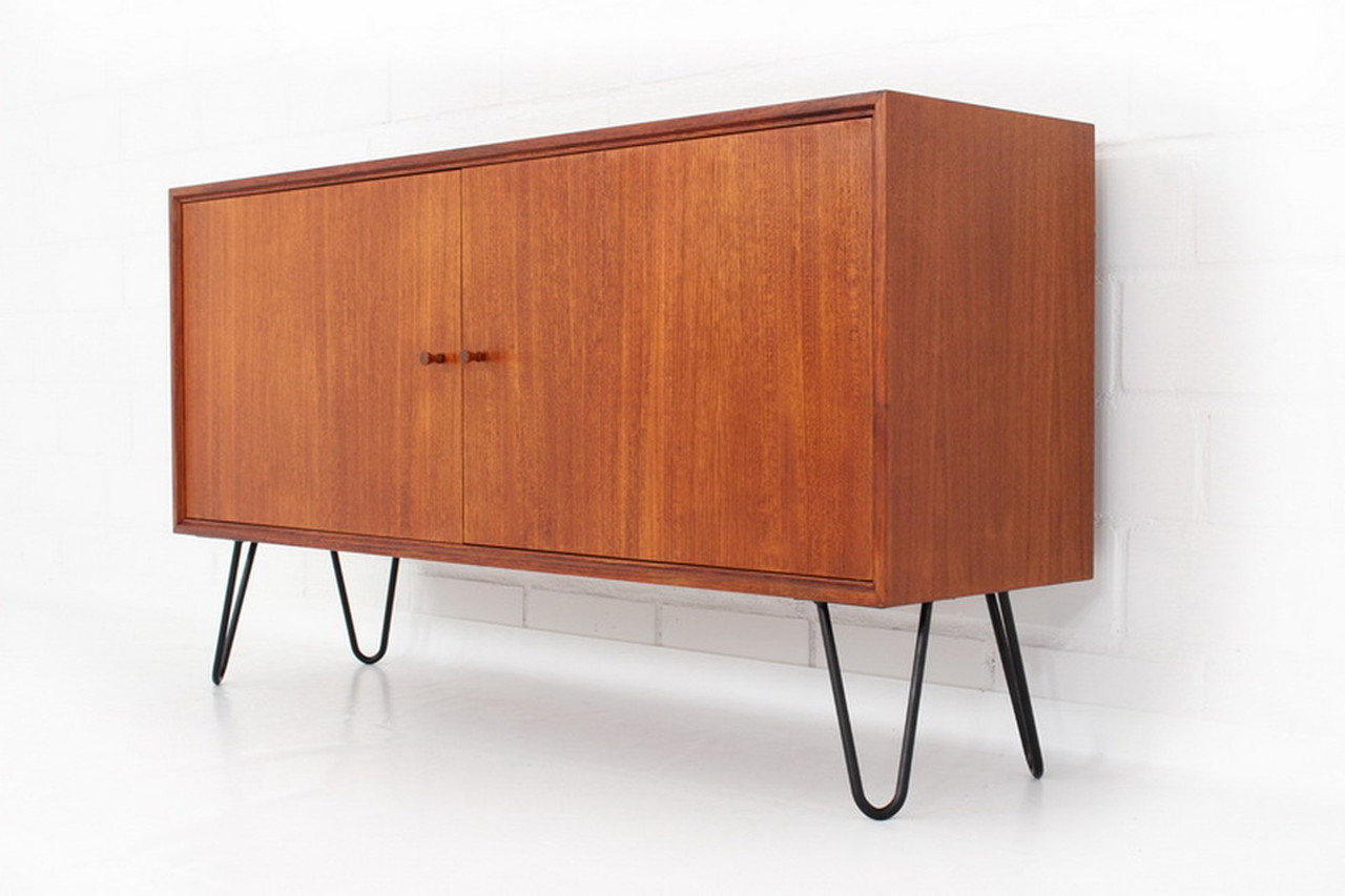 Aparador de teca Mid Century