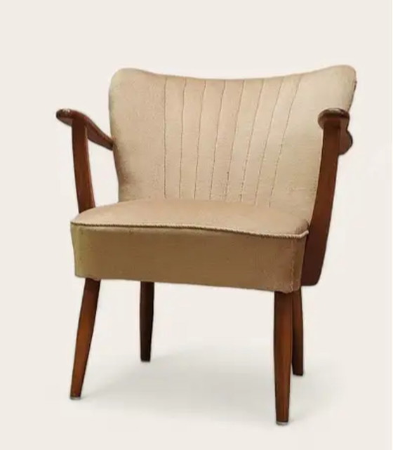 Image 1 of Deux fauteuils de cocktail Mid Century