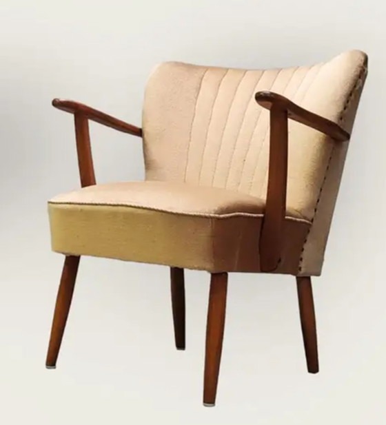 Image 1 of Deux fauteuils de cocktail Mid Century