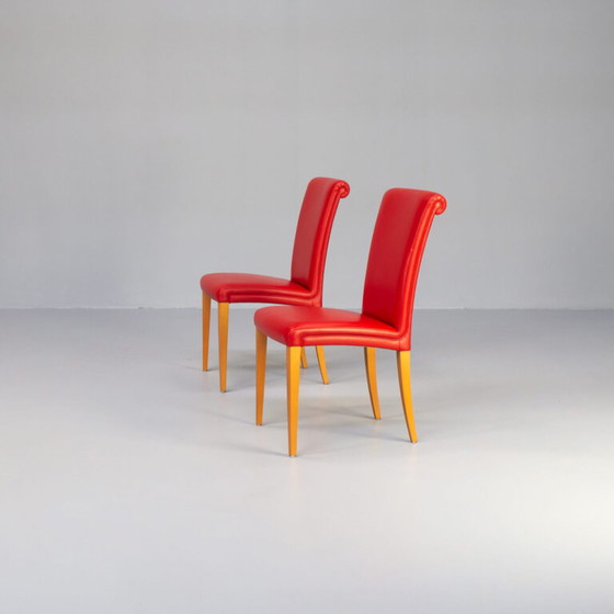 Image 1 of 2x Vittoria Poltrona Frau chair