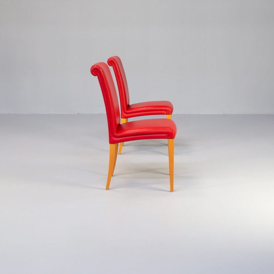 Image 1 of 2x Vittoria Poltrona Frau chair