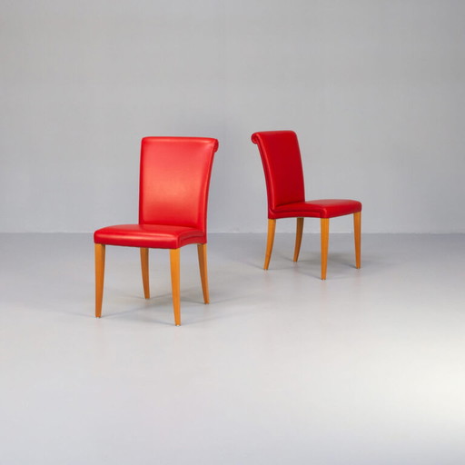 2x Vittoria Poltrona Frau chair