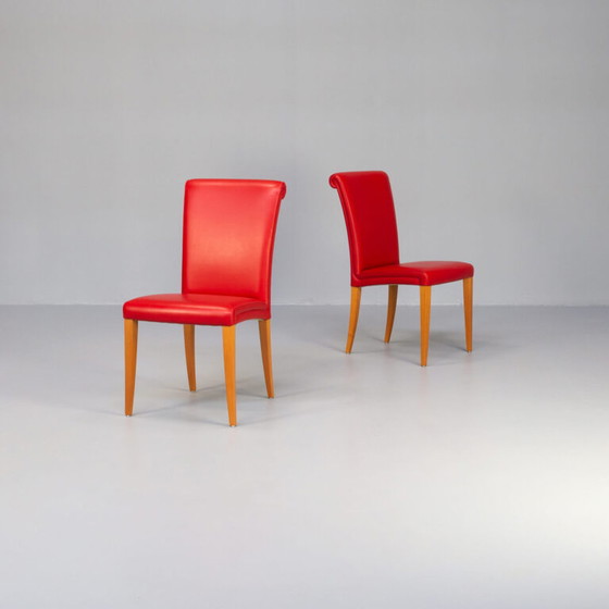 Image 1 of 2x Vittoria Poltrona Frau chair