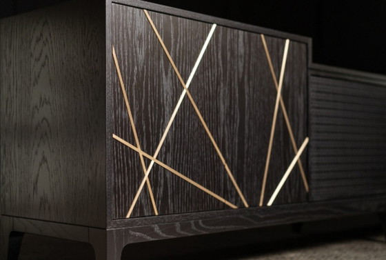 Image 1 of Modern oak sideboard