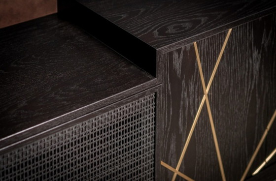 Image 1 of Modern oak sideboard