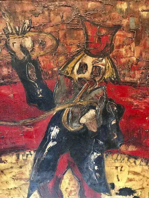 Schilderij Henry Maurice D’anty – schilderijen tekeningen, Canvas, Abstract (photo 2 of 6)