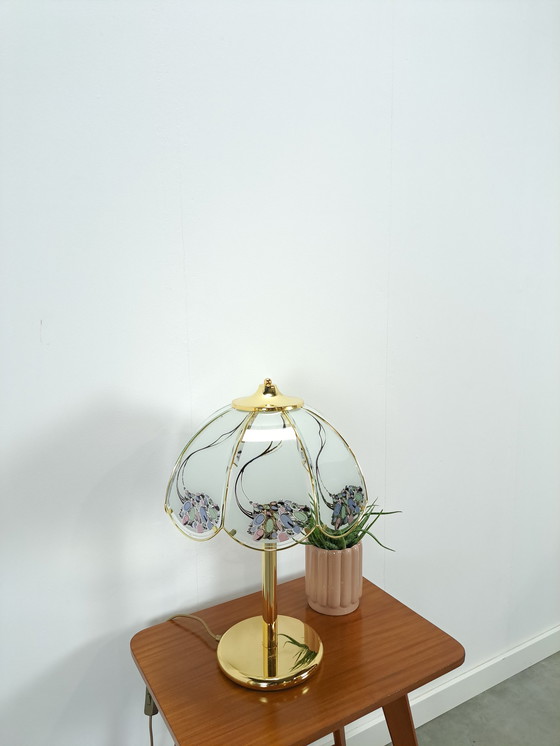 Image 1 of AF Cinquanta vintage table lamp - glass gold
