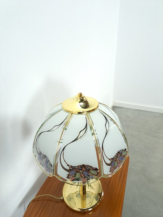 Image 1 of AF Cinquanta vintage table lamp - glass gold