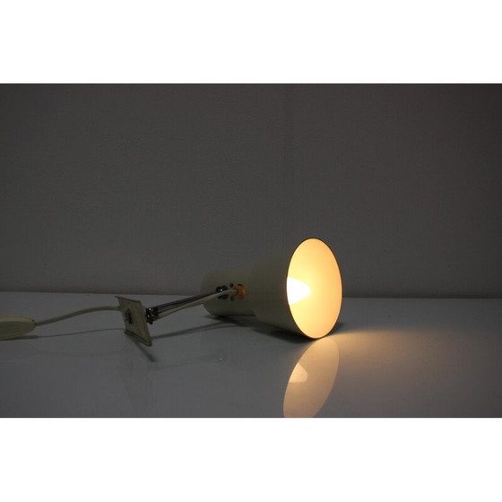 Image 1 of Vintage metal and chrome wall lamp by Josef Hurka for Napako, Czechoslovakia 1960