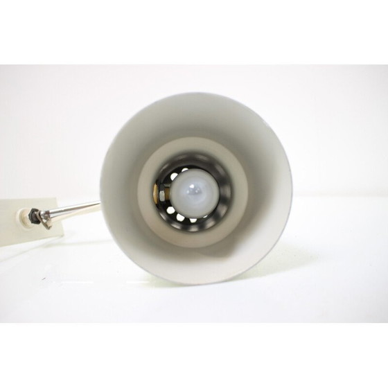 Image 1 of Vintage metal and chrome wall lamp by Josef Hurka for Napako, Czechoslovakia 1960