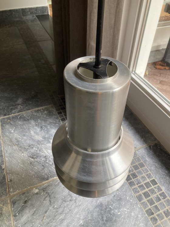 Image 1 of Lampada a sospensione vintage in alluminio stile spaziale