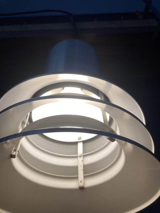 Image 1 of Lampada a sospensione vintage in alluminio stile spaziale