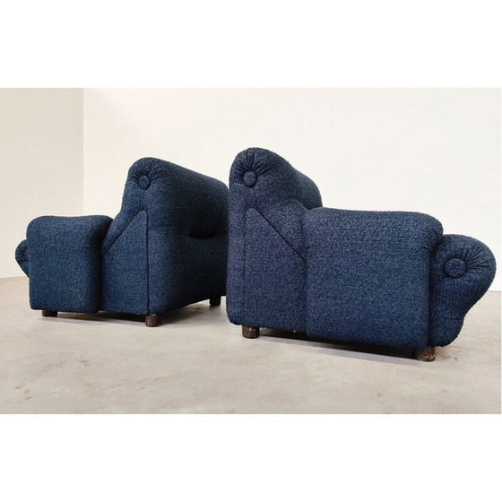 Image 1 of Pair of vintage Rezia armchairs by Emilio Guarnacci and Felix Padovano for 1P, 1960s