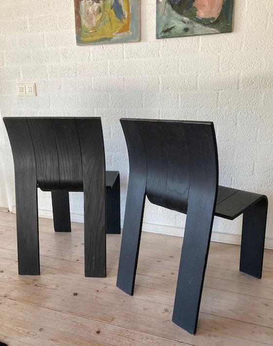 Image 1 of 6x Castelijn Gijs Bakker chairs