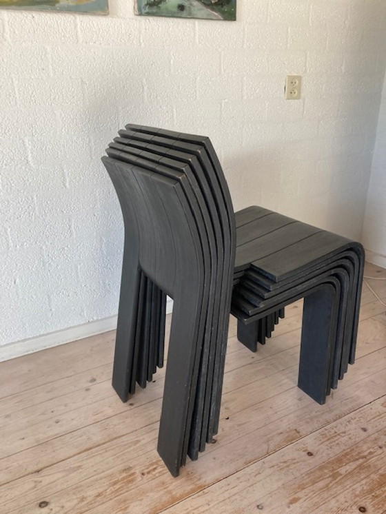 Image 1 of 6x Castelijn Gijs Bakker chairs