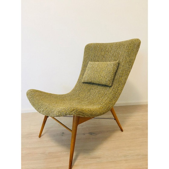 Image 1 of Vintage Banana TV Chair by Miroslav Navrátil for Cesky Nabytek, 1960s