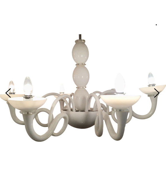 Image 1 of Artemide Pantalica 6-arm chandelier , design Örni Halloween