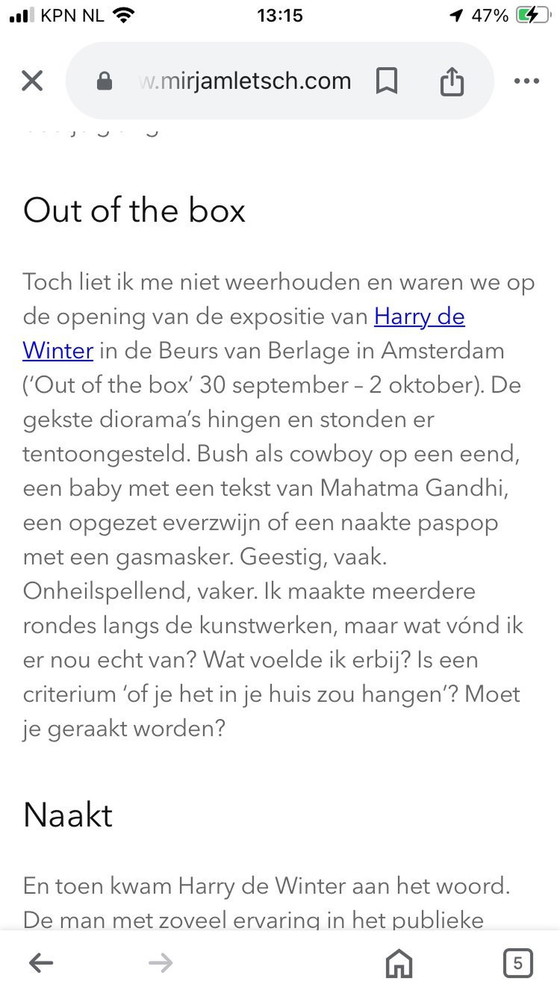 Image 1 of Diorama Design Harry De Winter Unico