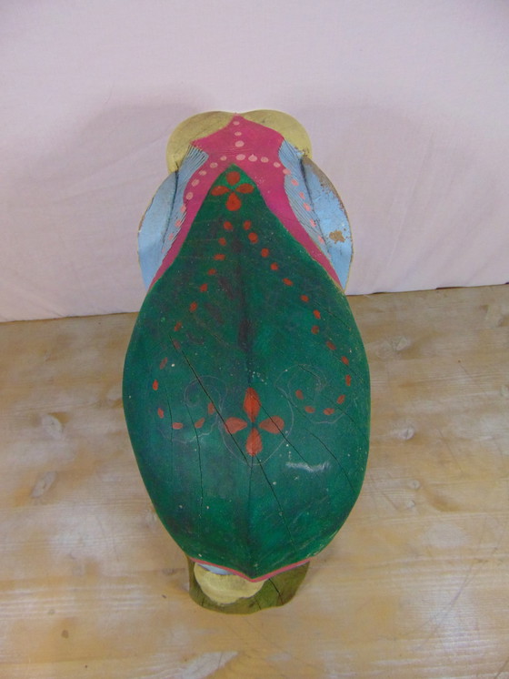 Image 1 of Eléphant vintage en bois