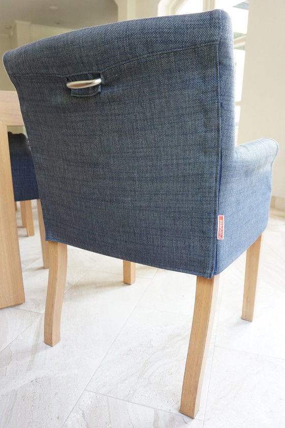 Image 1 of 4x Flexform Pausa dining room chair