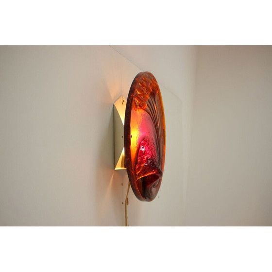 Image 1 of Vintage plastic wall lamp, Czech 1960