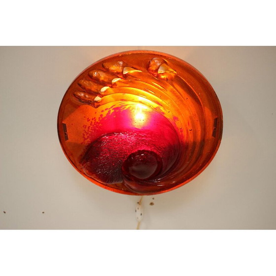 Image 1 of Vintage plastic wall lamp, Czech 1960