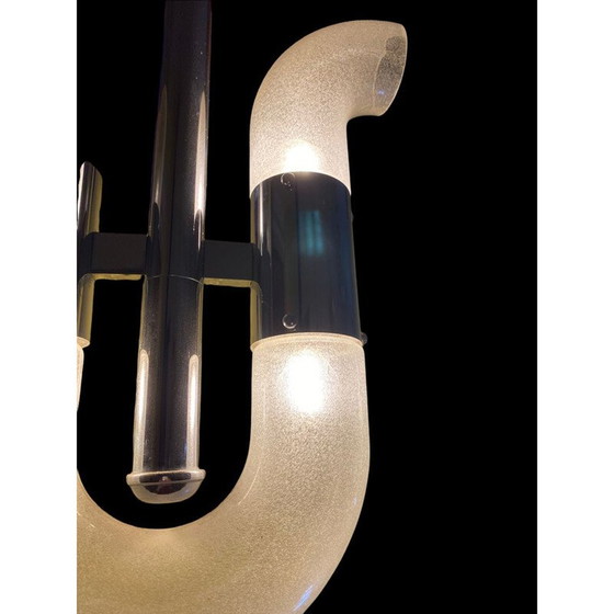 Image 1 of Aldo Nason chandelier 1970s