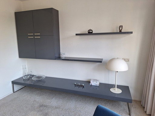 Cappellini Wall Unit With Podium And 2 Bookshelves