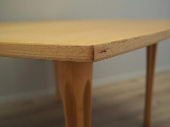 Image 1 of Beech Table, Danish Design, 1970S, Designer: Takshi Okamura & Erik Marquardsen, Production: Getama