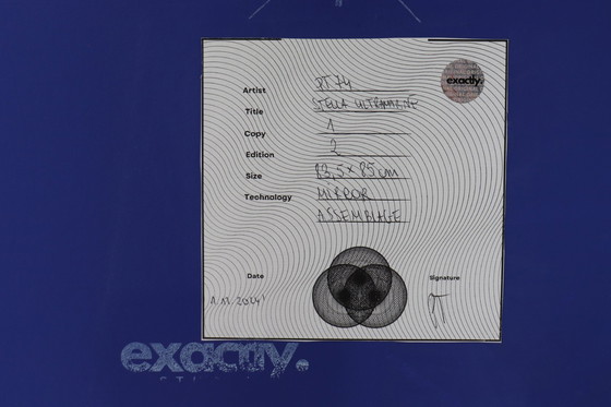 Image 1 of Pt/74 Para Studio Exactly, Ensamblaje de espejo, &#39;Stella Ultramarine&#39;, Edición limitada