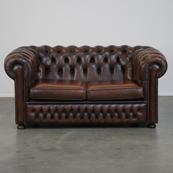 Image 1 of Chesterfield 2 seater sofa