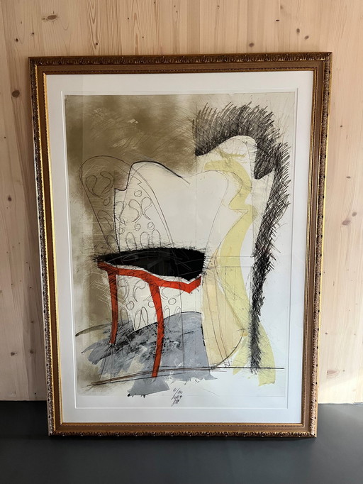 Bořek Šípek - Lithograph Including Frame