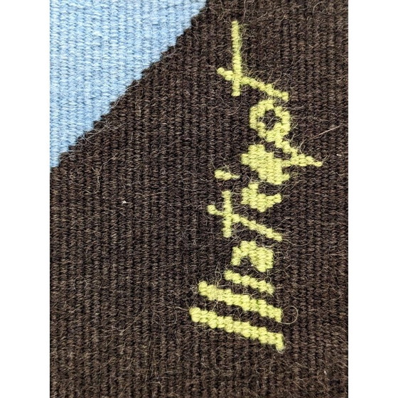 Image 1 of Vintage tapestry "Key Largo" in multicolored wool by Mathieu Matégot