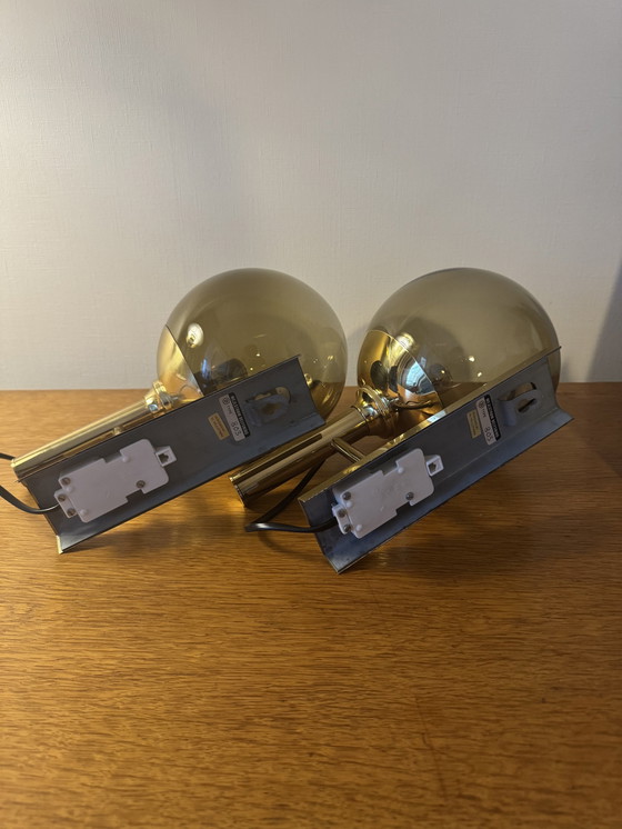 Image 1 of Set Of 2 Mejlstrøm Belysning Model 803 Wall Lights