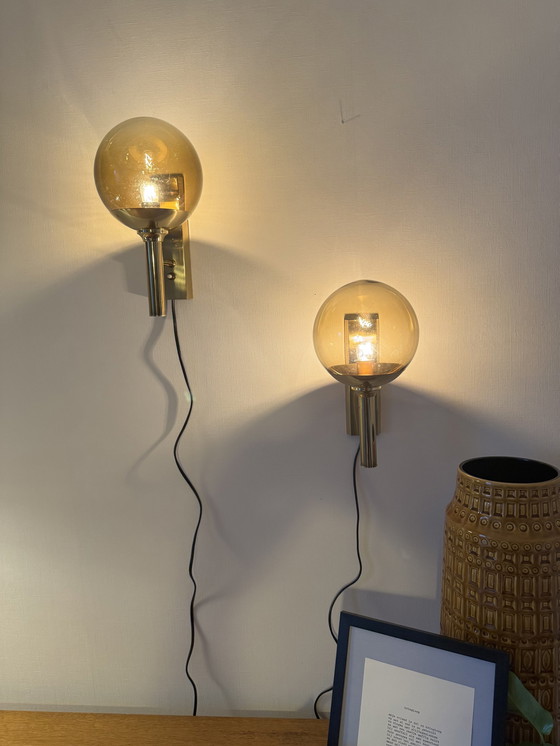 Image 1 of Set Of 2 Mejlstrøm Belysning Model 803 Wall Lights