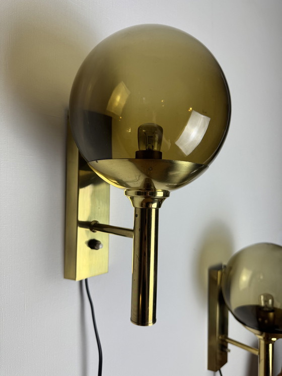 Image 1 of Set Of 2 Mejlstrøm Belysning Model 803 Wall Lights