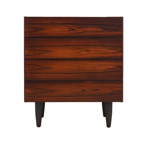 Rosewood Chest Of Drawers, Danish Design, 1970S, Production: Denmark