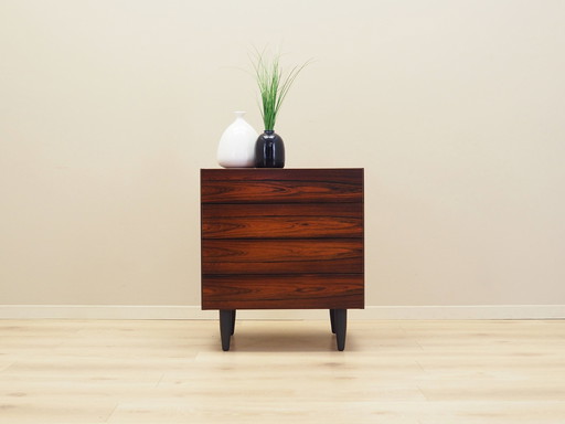 Rosewood Chest Of Drawers, Danish Design, 1970S, Production: Denmark