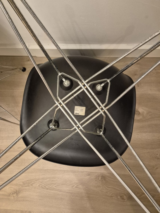 Image 1 of 4 X Vitra Eames DSR chairs with chrome base