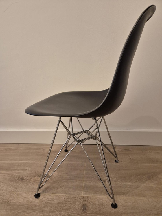 Image 1 of 4 X Vitra Eames DSR chairs with chrome base