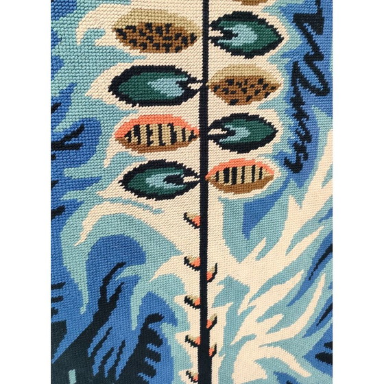 Image 1 of Vintage floral rug, 1970