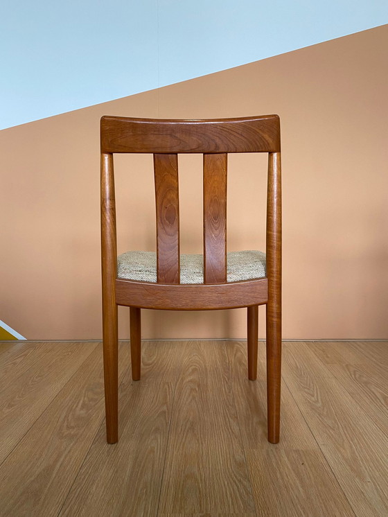 Image 1 of 6x Vintage Danish dining table chairs