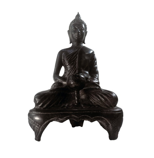 Amitabha Buddha - Bronze - Thailand - 16th century